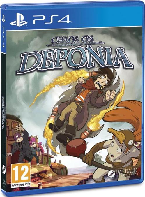 Chaos on Deponia (ps4 nieuw), Spelcomputers en Games, Games | Sony PlayStation 4, Nieuw, Ophalen of Verzenden