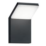 Antraciete buitenlamp modern, Solana, 9W, 3000K LED, IP54, Ophalen of Verzenden, Nieuw, Glas, Wandlamp