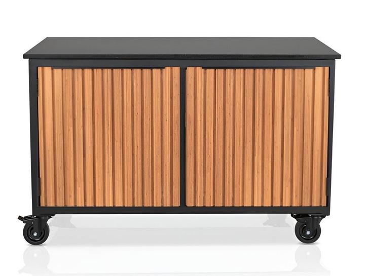 Fraaii Mise en Place Bamboo Teak Oil Rhombus Storage, Tuin en Terras, Overige Tuin en Terras, Nieuw, Verzenden