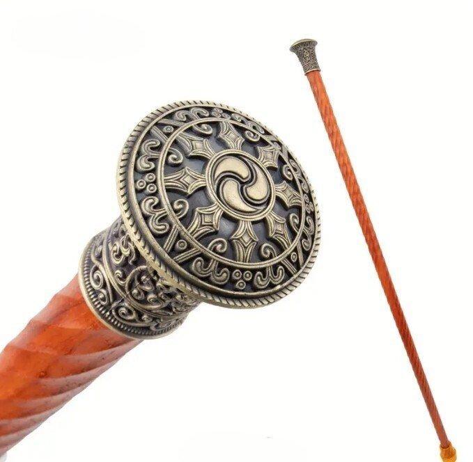 Wandelstok - Metaal, Magnifiek *** Heren wandelstok de March, Antiek en Kunst, Curiosa en Brocante