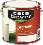 CetaBever Steigerhoutbeits Whitewash 10L, 5 tot 10 liter, Verzenden, Nieuw, Beits