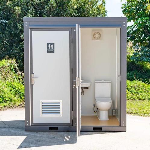 Mobiele WC Unit met 2 toiletten dubbele toilet unit, Doe-het-zelf en Verbouw, Sanitair, Toilet, Nieuw, Ophalen of Verzenden