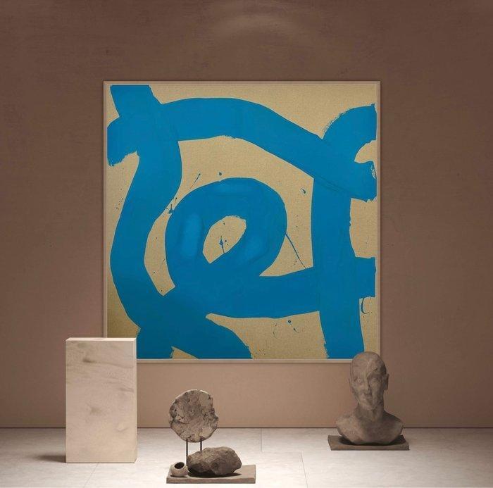 Stefanie Raus - Türkis I 1100 XXL, Antiek en Kunst, Kunst | Schilderijen | Modern