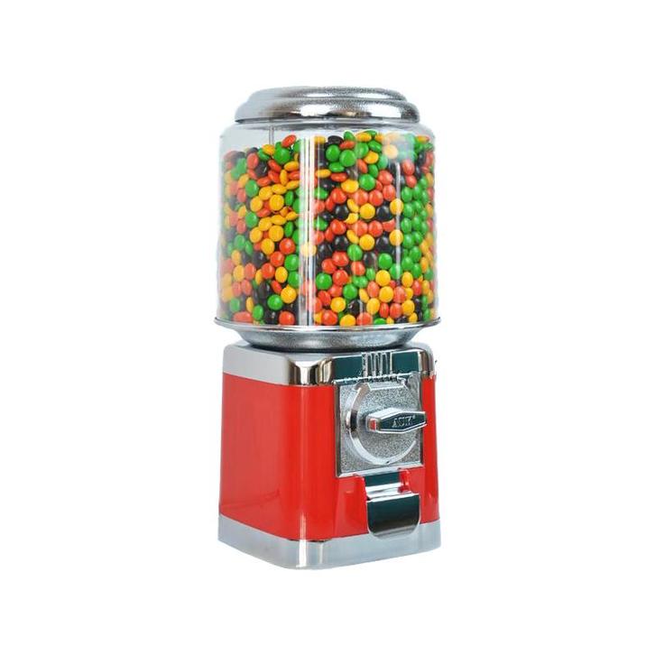Kauwgomballen Automaat Gumball Machine 41cm Rond Rood 32mm, Verzamelen, Overige Verzamelen, Verzenden