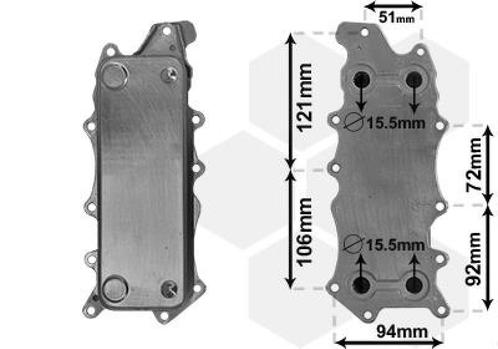 OLIEKOELER VOOR CHRYSLER 300C 2005-2011 6421800001, Auto diversen, Auto-accessoires, Nieuw, Ophalen of Verzenden