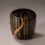 Maki-e lakwerk theekist met treurwilg-motief - Hout, Lak -