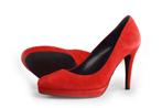 Linea Zeta Pumps in maat 40 Rood | 10% extra korting, Pumps, Verzenden, Zo goed als nieuw, Linea Zeta
