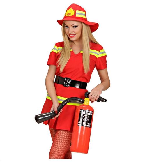 Brandblusser Opblaas Brandblusser 50cm, Hobby en Vrije tijd, Feestartikelen, Nieuw, Verzenden