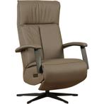 Leren elektrisch relaxfauteuil Pure - Toledo Moss, Huis en Inrichting, Fauteuils, Bohemian, Industrieel, Modern, Scandinavisch