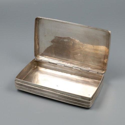 Schoonhoven 1830 - Tabaksdoos - .833 zilver, Antiek en Kunst, Antiek | Goud en Zilver