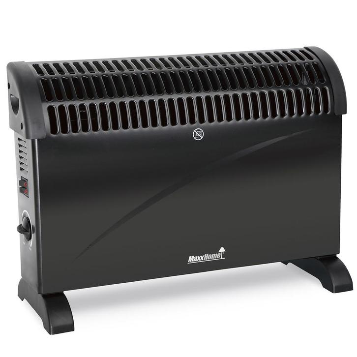 MaxxHome Convector Kachel - 2000 Watt - Zwart (Verwarming), Doe-het-zelf en Verbouw, Verwarming en Radiatoren, Nieuw, Verzenden