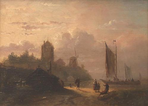 Kopie naar Salomon Leonardus Verveer (1813-1876), Antiek en Kunst, Kunst | Schilderijen | Klassiek