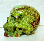 Uitzonderlijke handgesneden menselijke schedelbeeldhouwwerk