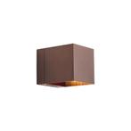 Moderne wandlamp donkerbrons incl. LED en touch dimmer, Huis en Inrichting, Lampen | Wandlampen, Nieuw, Overige materialen, Modern