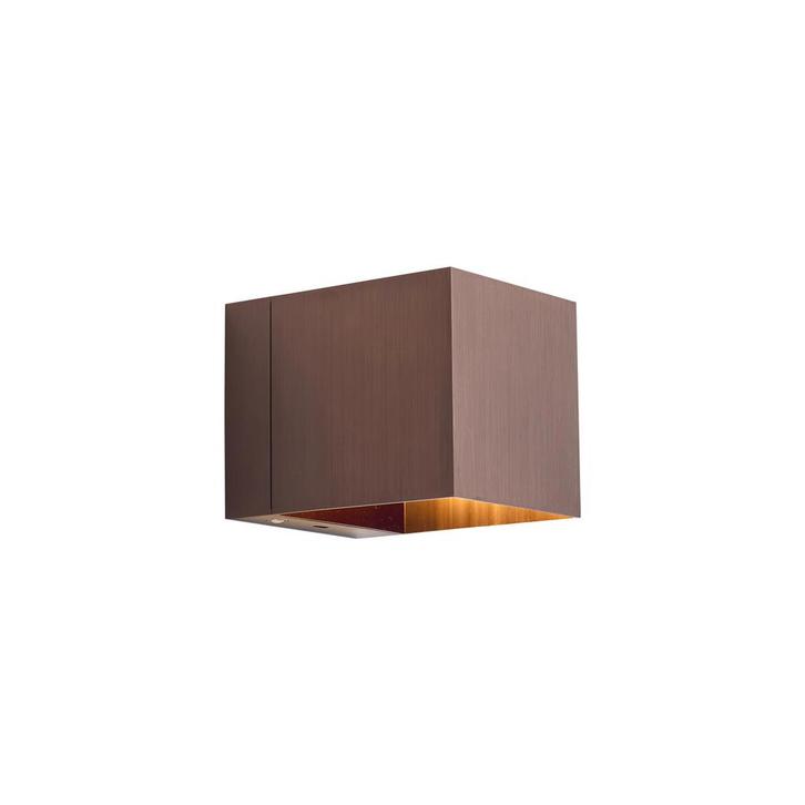 Moderne wandlamp donkerbrons incl. LED en touch dimmer, Huis en Inrichting, Lampen | Wandlampen, Nieuw, Overige materialen