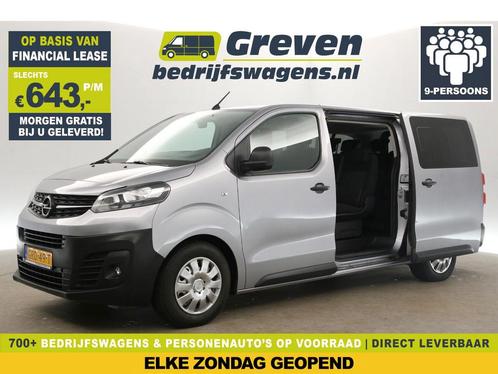 Opel Vivaro Combi 2.0 CDTI L3H1 145PK AUT 9 Pers PDC €643pm, Auto's, Bestelauto's, Automaat, Diesel, Zilver of Grijs, Opel, Verzenden