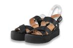 Mustang Sandalen in maat 40 Zwart | 15% extra korting, Verzenden, Zwart, Nieuw, Sandalen of Muiltjes