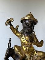 Dharmapala Standbeeld 27.5 cm - Brons - Tibet - Eind 20e