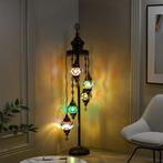 Staande lamp - Authentieke Turkse mozaïek vloerlamp -