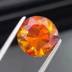 Tweekleurig Sfaleriet - 10.37 ct - nternational Colored, Nieuw