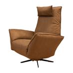 Relax fauteuil Jesse van Chill- Line, hoge showroomkorting, Verzenden, Minder dan 75 cm, Leer, Nieuw