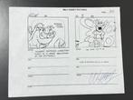 Walt Disney - Productie Storyboard Pagina, gesigneerd door, Nieuw