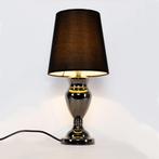 Tafellamp Steampunk metaal 48xØ22 cm E14 zwart, Huis en Inrichting, Lampen | Tafellampen, Verzenden, Nieuw