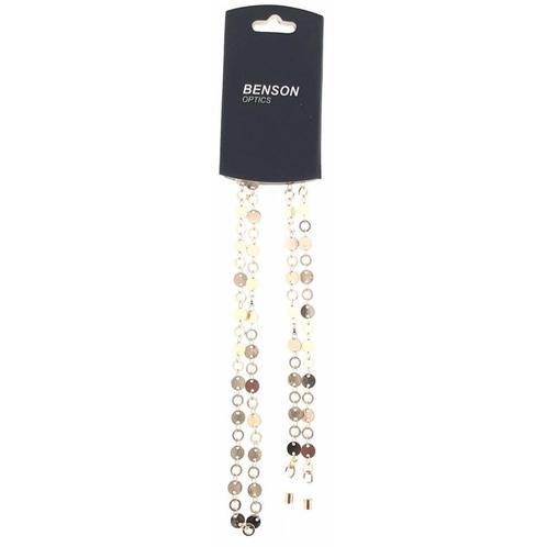 Benson Goudkleurig brillenkoord - luxe uitstraling - univ..., Sieraden, Tassen en Uiterlijk, Zonnebrillen en Brillen | Heren, Nieuw