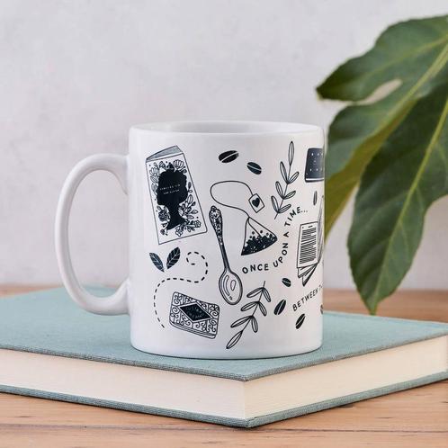 Bookishly - Book Lover's Favourite Things Mug van Bookishly, Verzamelen, Ansichtkaarten | Themakaarten, Ophalen of Verzenden