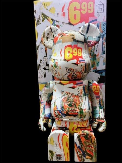 Medicom Toy Be@rbrick - Be@rbrick Andy Warhol x JEAN-MICHEL, Antiek en Kunst, Kunst | Schilderijen | Modern
