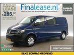 Volkswagen Transporter 2.0 TDI L2H1 DC 5 Pers 140PK €285pm, Auto's, Nieuw, Lease, Volkswagen, Blauw