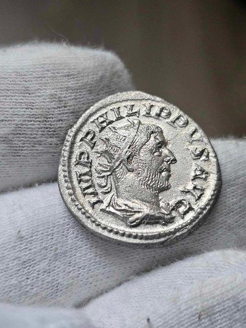 Romeinse Rijk. Philip I (244-249 n.Chr.). Antoninianus Four, Postzegels en Munten, Munten | Europa | Niet-Euromunten