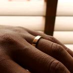 Gouden (trouw)ring | Heren (vintage gouden ring, trouwring), Gebruikt, Overige kleuren, 20 of groter, Heer