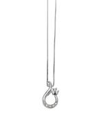 Halsketting - 18 karaat Witgoud - 0.10ct. tw. Diamant, Nieuw