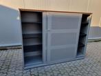 partij Ahrend akoestische schuifdeurkasten afm 191x145x47 cm