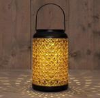 Solar lantern windlicht amber annas collection 12,5x12,5x20, Ophalen of Verzenden, Nieuw