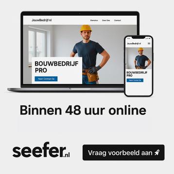 Bouwbedrijf Website Te Koop | Direct Klanten Werven beschikbaar voor biedingen