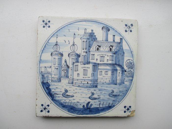 Tegel - 1650-1700, Antiek en Kunst, Antiek | Glas en Kristal