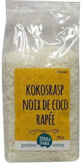 Kokosrasp Terrasana biologisch, 250 gram, Diversen, Braces, Verzenden