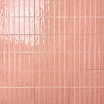 Wandtegel kitkat noa sticks coral 2,5x20 cm wandtegel, Ophalen, Nieuw, 10 m² of meer, Wandtegels