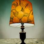 Morel - Lamp - Hout - Antieke lamp gesigneerd