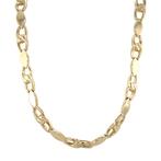 Gouden choker 45 cm 14 karaat, Sieraden, Tassen en Uiterlijk, Kettingen, Verzenden, Zo goed als nieuw, Goud, Goud