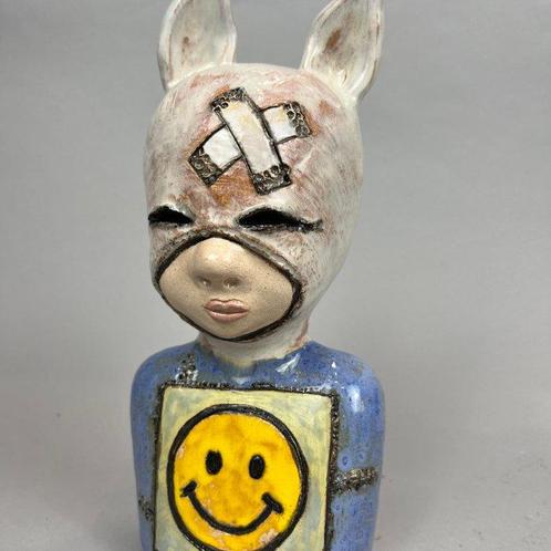 Iwo Rynkiewicz (XX-XXI) - The smile., Antiek en Kunst, Kunst | Schilderijen | Modern