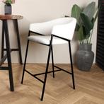 Elza barkruk boucle ivoor 65 cm, Huis en Inrichting, Stoelen, Ophalen of Verzenden, Nieuw