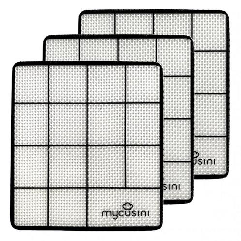 MyCusini 2.0 3D Siliconen matjes (3 stuks)**, Hobby en Vrije tijd, Taarten en Cupcakes maken, Nieuw, Verzenden
