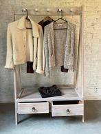 Kledingrek, Huis en Inrichting, Kasten | Kledingkasten, Ophalen, Met lade(s), Eikenhout, Zo goed als nieuw