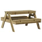 Picknicktafel voor kinderen 88x97x52 cm gempregneerd hout, Nieuw, Verzenden