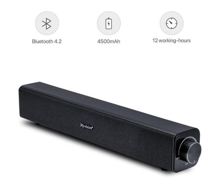 Soundbar sound bar draadloos bluetooth wireless speaker 20W, Computers en Software, Overige Computers en Software, Nieuw, Verzenden