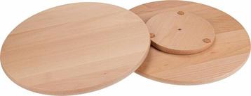 40cm - Houten Draaiplateau / Ronde Draaibare Borrelplank ...