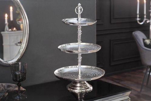 Elegante taartschaal ORIENT 50cm zilver in Rijsthamer-design, Huis en Inrichting, Woonaccessoires | Vazen, Ophalen of Verzenden